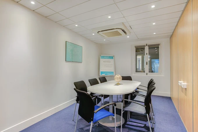 Intérieur des bureaux du cabinet d’avocat, Paris