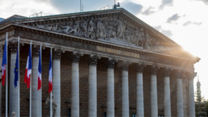 Façade de l’Assemblée Nationale à Paris