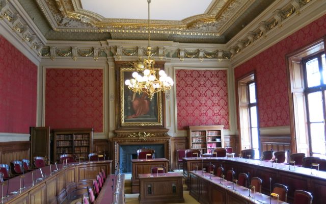 Salle du contentieux du Conseil d’État, Palais-Royal, Paris